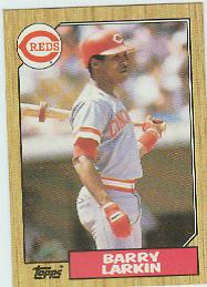 1987 Topps Baseball Cards      648     Barry Larkin RC